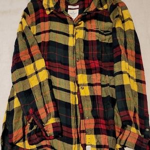 American Eagle plaid flannel